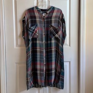 Anthropologie Plaid Dress